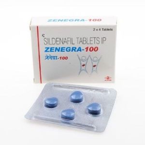 Blister und Packet von Zenegra (Sildenafil) 100mg